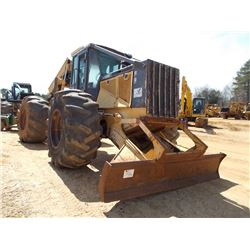 JOHN DEERE 648G III GRAPPLE SKIDDER, S/N 593301, DUAL ARCH, WINCH, ECAB W/AIR