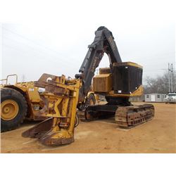 TIGERCAT L830 TRACK FELLER BUNCER, S/N 8300101 (03 YR) TIGERCAT DT5002845 SAWHEAD, ECAB W/AIR, METER