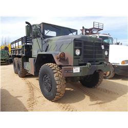 2010 HARSCO M923A2 MILITARY CARGO TRUCK, S/N 2304998, CUMMINS ENG, ALLISON A /T, 14.00R240 TIRES, 6X
