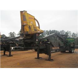 JOHN DEERE 437D LOG LOADER, S/N 230685 (12 YR) 6 CYL DIESEL ENG, ECAB W/AIR, CSI DELIMBER, MTD ON 20