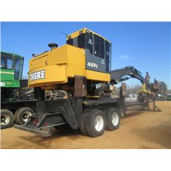 JOHN DEERE 437C LOG LOADER, S/N 013002 (04 YR) 6 CYL DIESEL ENG, ECAB W/AIR, CTR 250 DELIMBER, MTD O