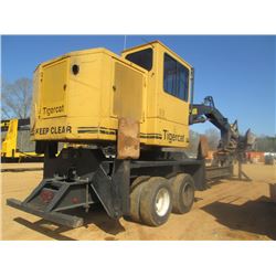 TIGERCAT 240B LOG LOADER, S/N 2400613, ECAB W/AIR, 6 CYL DIESEL ENG, CSL 264 DELIMBER, MTD ON PITTS 