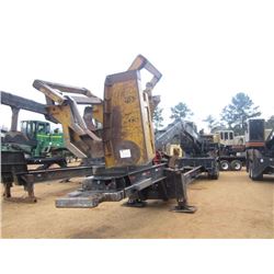 TIMBERKING TK560 LOG LOADER, S/N PR6108, RILEY DELIMBER, ECAB, MTD ON RILEY T/A TRAILER, S/N 2504