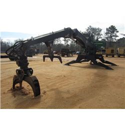 JOHN DEERE 437C LOG LOADER, S/N 159451 (08 YR)6 CYL, DIESEL ENG, ECAB W/AIR, ROTOBEC, CRG