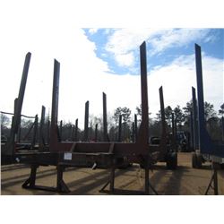 1994 PITTS LT40 4 BOLSTER T/A LOG TRAILER, S/N LT40T3SP618876, 11R24.5 TIRES (BILL OF SALE ONLY)