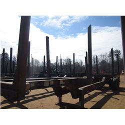 1993 FABTECH DLT 20-40 4 BOLSTER T/A LOG TRAILER, S/N 1F9LD402XPA129172, 11R24.5 TIRES (BILL OF SALE