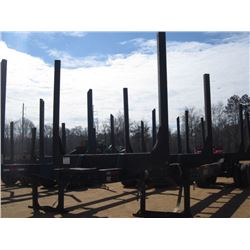 4 BOLSTER LOG TRAILER, S/N , 11R22.5 TIRES