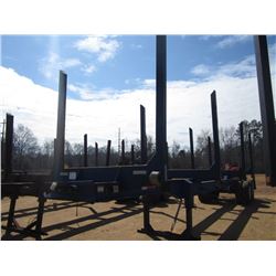 4 BOLSTER LOG TRAILER, S/N , 11R24.5 TIRES