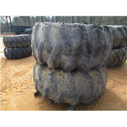 1 LOT (4) SKIDDER TIRES