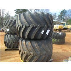 1 LOT (2) 66X43.0-25 TIRES & RIMS
