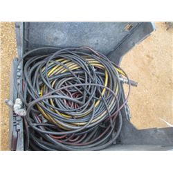 1 LOT MISC SIZE RUBBER HOSES