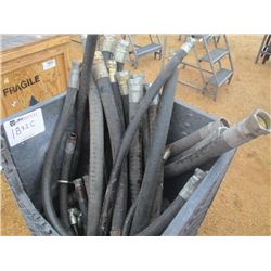 1 LOT MISC SIZE HYD HOSE