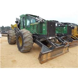 JOHN DEERE 648H GRAPPER SKIDDER, S/N 631997 (10 YR) DUAL ARCH GRAPPLE, WINCH, ECAB W/AIR, 30.5L/32 T