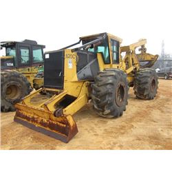TIGERCAT 620C GRAPPLE SKIDDER, S/N 6201202, DUAL ARCH, WINCH, ECAB W/AIR, 30.5-32 TIRES