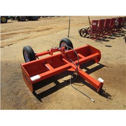 JBAR 7' HYDRAULIC BOX BLADE, S/N A11704