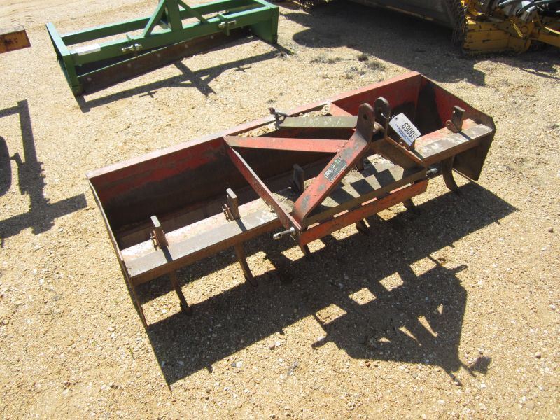6' BOX BLADE W/RIPPER SHANK - J.M. Wood Auction Company, Inc.
