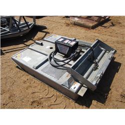 BUSHMASTER 5' MOWER, FITS SKID STEER LOADER (COUNTY OWNED)