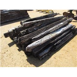 1 LOT RAILROAD TIES