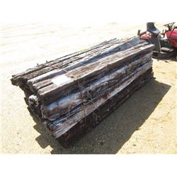 1 LOT RAILROAD TIES