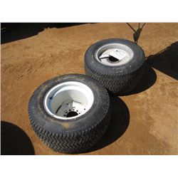 1 LOT (2) 29X14.00-15 TIRES & RIMS