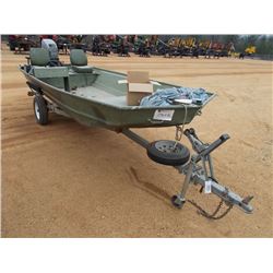 ALUMACRAFT 16' BOAT, MARINER MAGNUM 40 ENGINE (DEPARTMENT OF CONSERVATION)