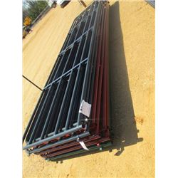 1 LOT (10) 16' GATE