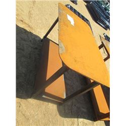 HEAVY DUTY 30 X 57 WELDING SHOP TABLE SHELF