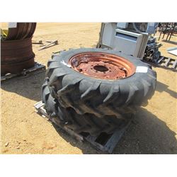 1 LOT (2) 14.9-30 TRIES & RIMS