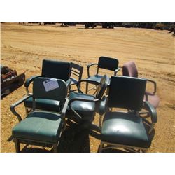 1 LOT (7) CHAIRS