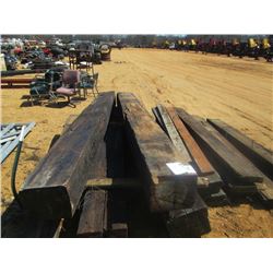 1 LOT MISC SIZE TIMBERS