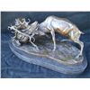 Image 2 : Large Bronze of Two Elk Fighting