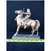 Image 1 : Large Indian Chief on Horse Bronze Statue