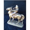 Image 2 : Large Indian Chief on Horse Bronze Statue