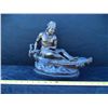 Image 1 : Large Indian in Canoe Bronze