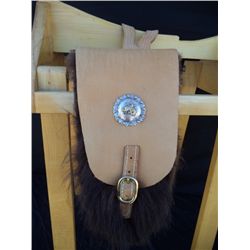 Buffalo Saddlebags with Silver