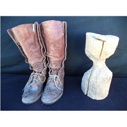Men's 8-1/2 Shin-High Packer Lace-Up Boots