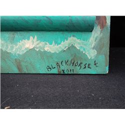 Wall Hanging Painting "Vision Seeker"
