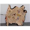 Image 1 : Large Buffalo Robe with Indian Ledger Painting