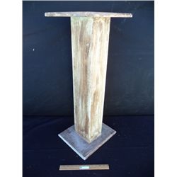 Wood Pedestal