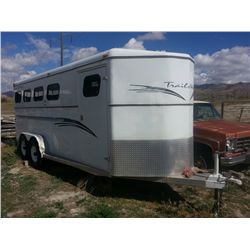 Horse Trailer - Trails West, Bull Nose Tack Compt.