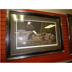 FRAMED LIMITED EDITION PRINT - THE RESTING PLACE - GLENN OLSON - ARTIST PROOF - GALLERY PRICE APPROX