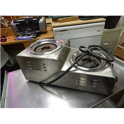 DICKSON COFFEE DOUBLE BURNER HOT PLATE