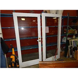 FRENCH DOORS WITH FRAME