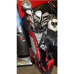 GOLF BAG AND CLUBS