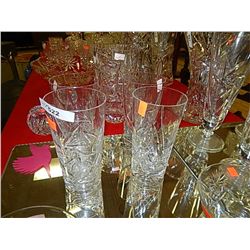 PINWHEEL CRYSTAL GLASSES - 4