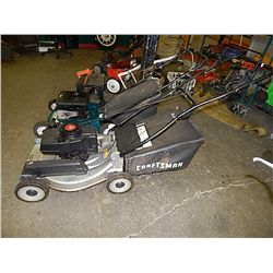 CRAFTSMAN SELF PROPELLED LAWN MOWER - WORKING