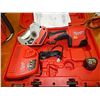Image 1 : MILWAULKIE CORDLESS PVC SHEARS - 2 LITHIUM BATTERIES, CHARGER AND CASE