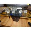 Image 1 : GLASS AND MARBLE END TABLE