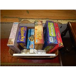 BOX OF ASSORTED GAMES