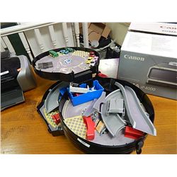 HOT WHEELS SET AND CASE